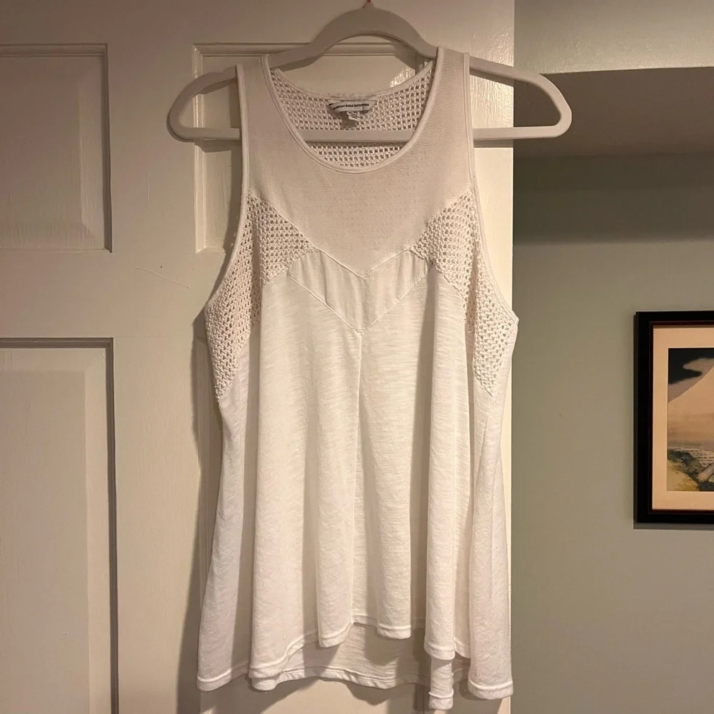 American Eagle Outfitters with Crochet detail Tank Top - Picture 1 of 4